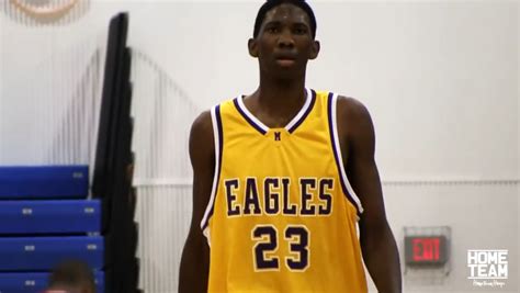 joel embiid height in high school